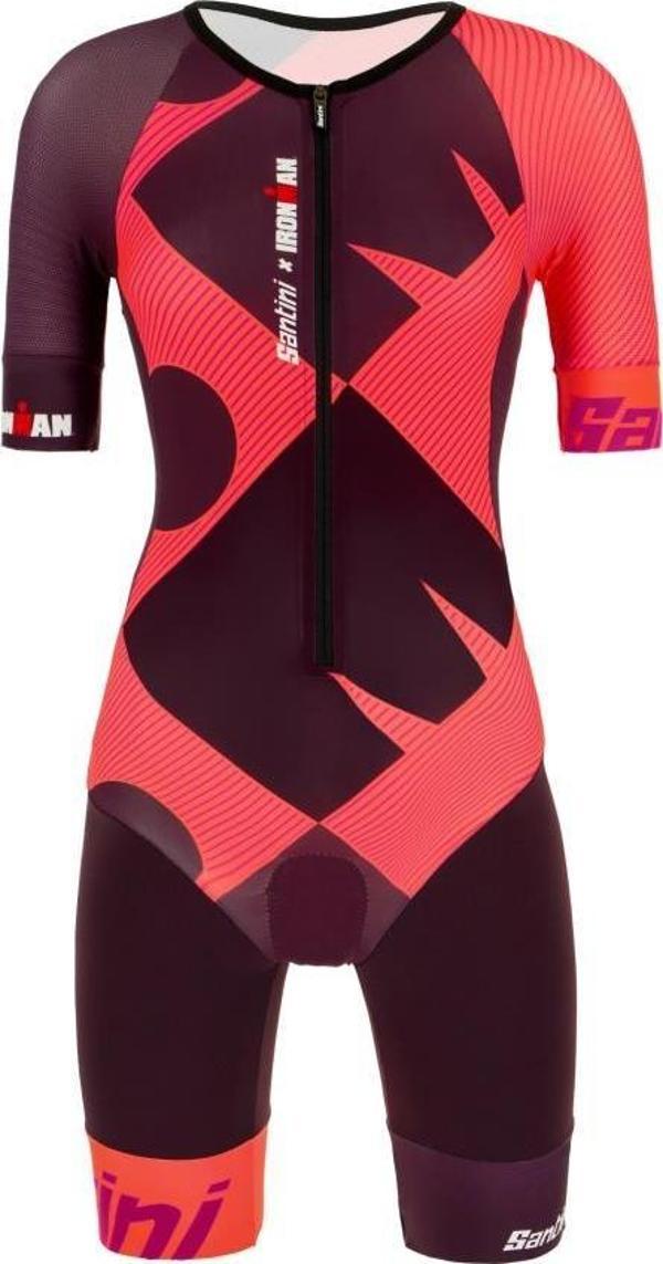 Santini Cupio Kadın Trisuit Towergel Pad 9I777LIMGCUPIO PEMBE-XL - Image 1