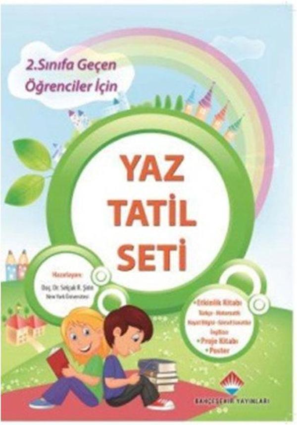 Yaz Tatil Seti - 2. Sınıfa Geçen Öğrenciler İçin - Bahçeşehir Yayınları - Image 1
