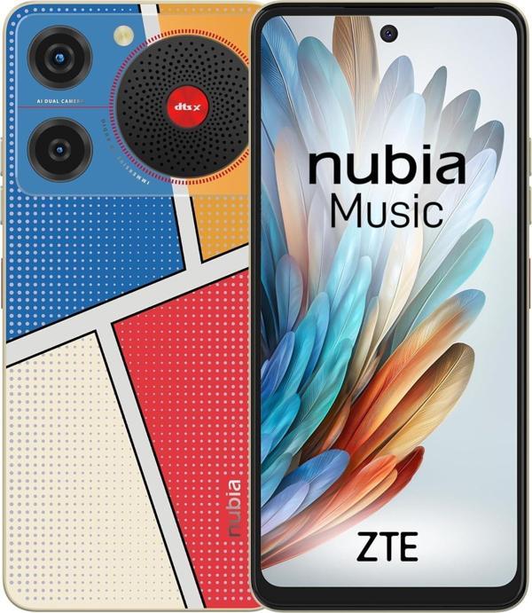 Nubia ZTE Music 4+4GB Ram 128GB Popart NFC - Image 1