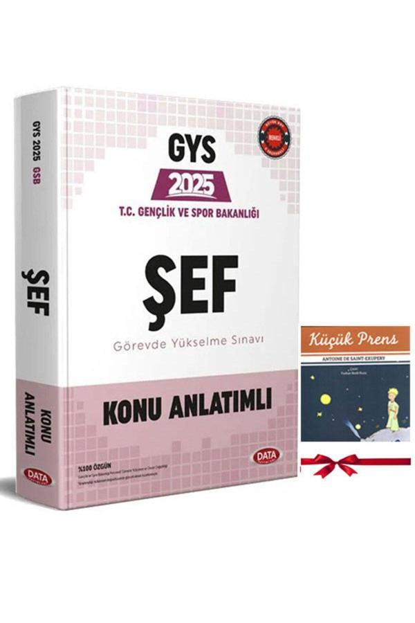 Data Yayınları 2025 Gys Gençlik Ve Spor Bakanlığı Şef Görevde Yükselme Sınavı Hazırlık Kitabı Renkli - Data Yayınları - Image 1