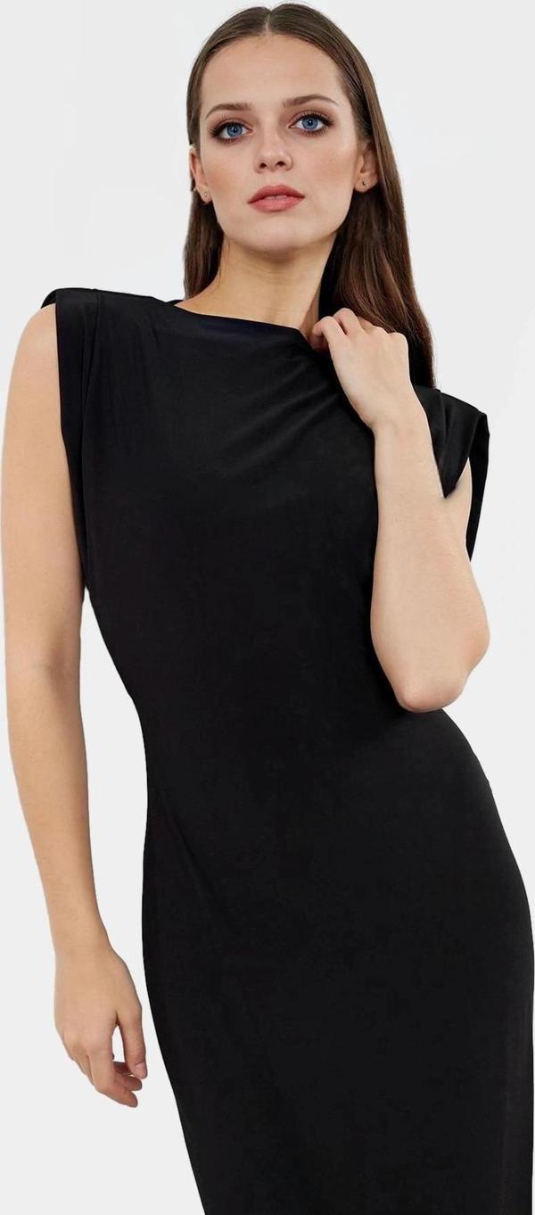 Maxi Bodycon Elbise Örme Kolsuz Rahat Yazlık Uzun Ömürlü Yüksek Kalite Seçkin Malzeme - Image 1