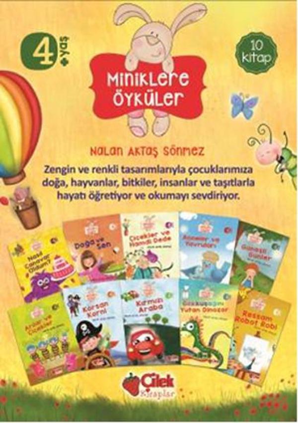 Miniklere Öyküler - 10 Kitap Takım - Çilek Kitaplar - Image 1
