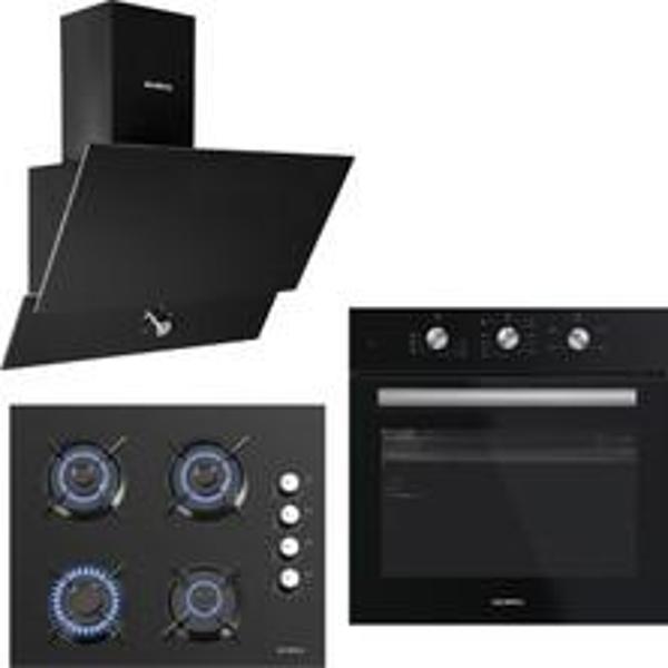 PROFİLO SİYAH TREND ANKASTRE SET (OO37P6O12D-DVK6J661-FRMA325S1) - Image 1