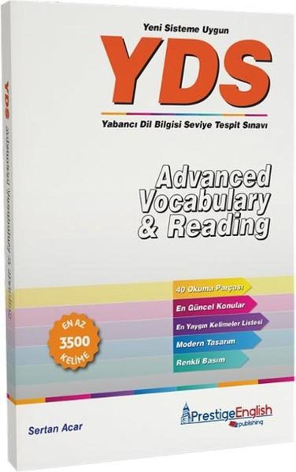 YDS Advanced Vocabulary And Reading - Atlas Pazarlama - Image 1