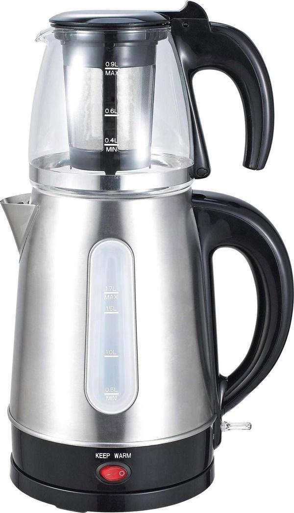 Kumtel Elektrikli Inox Su Isıtıcı & Çay Makinesi Htm-01 - Image 1
