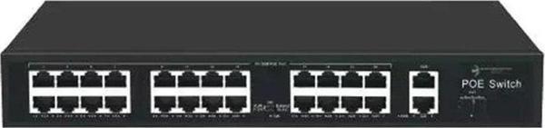 Ods 24Port 300W Full Poe 08Ods-24P2U-300 10/100 2X-Uplınk Yönetilemez Switch - Image 1