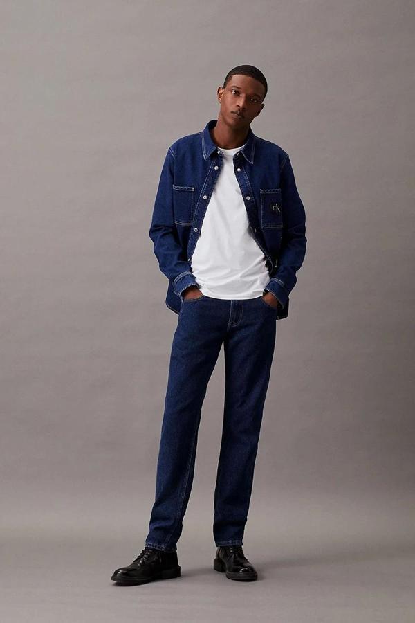 CK Jeans SLIM TAPER Erkek Denim Jeans J30J325888-1BJ - Image 1