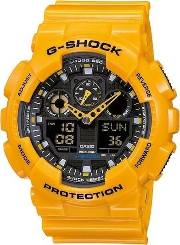 Casio GA-100A-9ADR G-Shock Erkek Kol Saati - Image 1