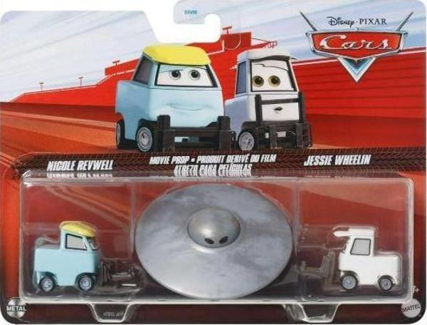 Disney Pixar Cars Nıcole Revwell & Movıe Prop & Jessıe Wheelın DXV99 HTX15 - Image 1