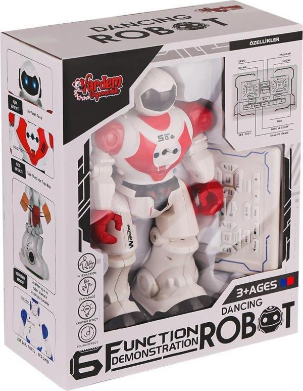 GGE-606-29 Kumandalı Işıklı Dansçı İnteraktif Robot -Vardem Oyuncak - Image 1