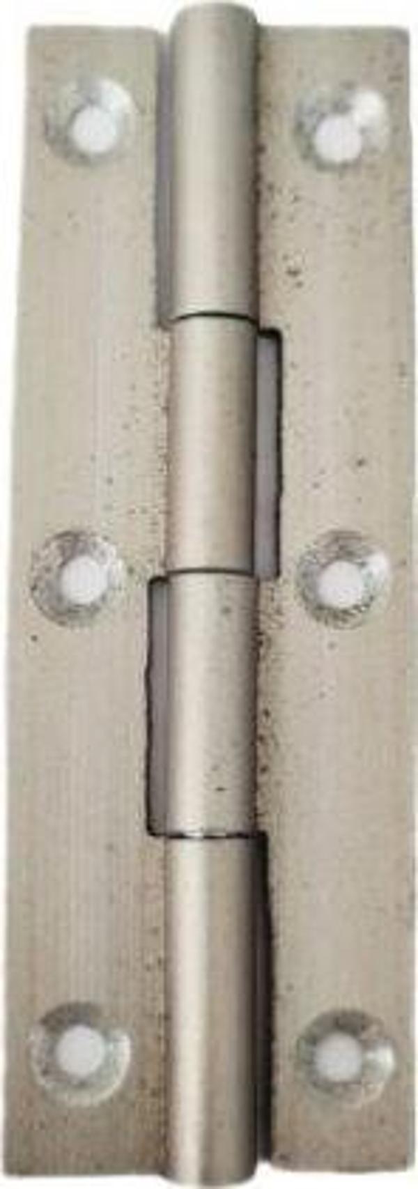 ALÜMİNYUM 8 CM DAR SABİT MENTESE 80 X 28 X 1.8 MM / 10 ADET - Image 1