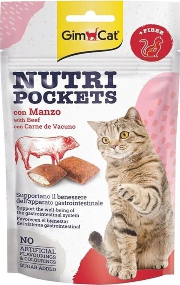 Nutripockets Kedi Ödülü Biftek Malt 60Gr - Image 1