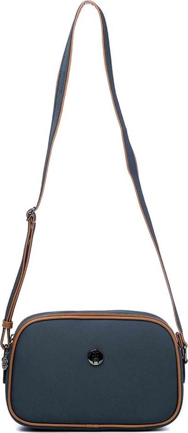 TH Bag Kadın Çapraz Çanta TH-YK2257 PETROL-TABA - Image 1