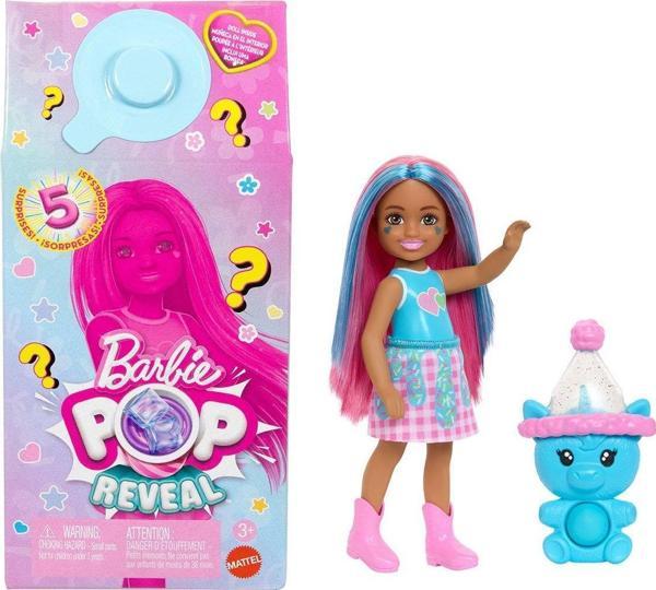 JCN89 Barbie Chelsea POP Reveal Milkshake Serisi FABBATOYS - Image 1