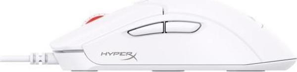 HyperX Pulsefire Haste 2 Beyaz Makrolu Optik Kablolu Oyuncu Mouse - Image 1