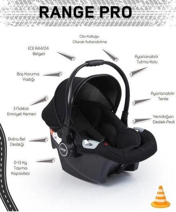Prego Range Pro Ana Kucağı 0-13kg - Image 1