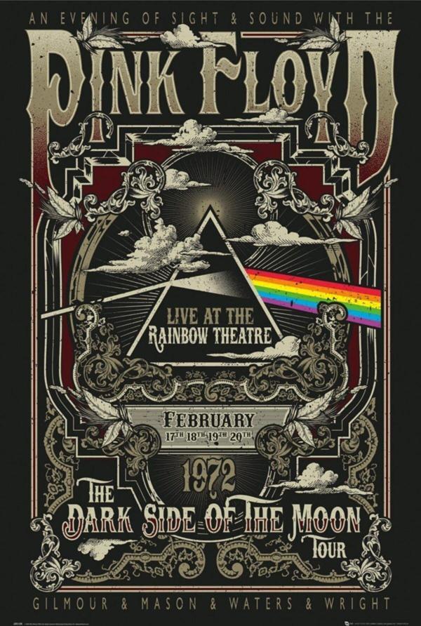 Gb Eye Pınk Floyd Raınbow Theatre Maxı Poster - Image 1