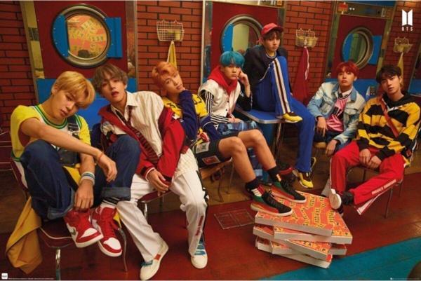 BTS PIZZA MAXI POSTER - Image 1