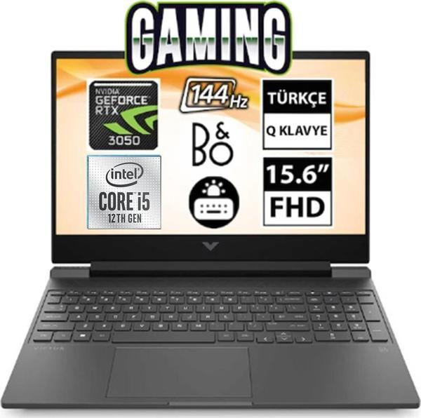 HP Victus Gaming 15-FA0011NT Intel Core I5-12450H 16GB 512GB SSD 4gb RTX3050 Freedos 15.6" Fhd Taşınabilir Bilgisayar 80 - Image 1