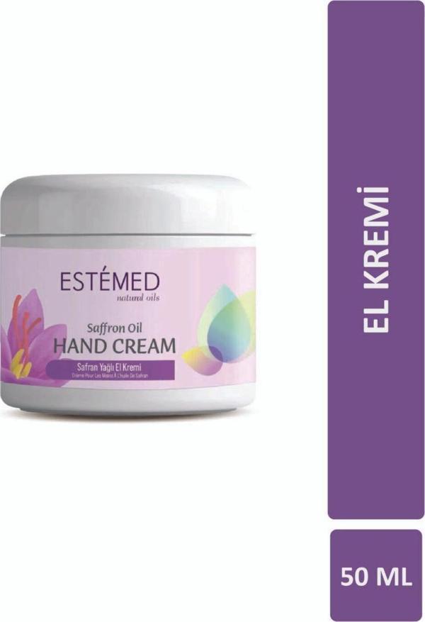 Estemed Safran Yağı El Kremi & Saffron Oil And Cream 50ml - Image 1