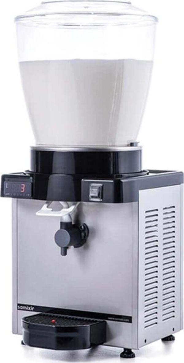 Samixir KAM22.DI Köpüklü Ayran Dispenseri-22 litre-dijital-inox - Image 1