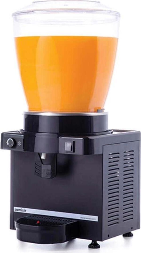 Samixir M22.AB Ayranlık-22 litre soğuk içecek dispenseri-karıştırıcılı-manuel-siyah - Image 1