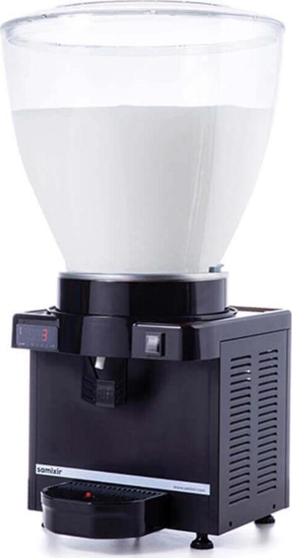Samixir M40.DB Ayranlık-40 litre soğuk içecek dispenseri-karıştırıcılı-dijital-siyah - Image 1
