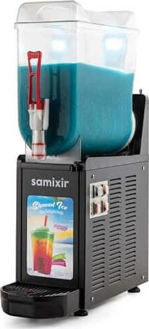 Samixir SLUSH12.BA Slush Mono Allure, Granita, Meyve Suyu Dispenseri, 12 L, Siyah - Image 1