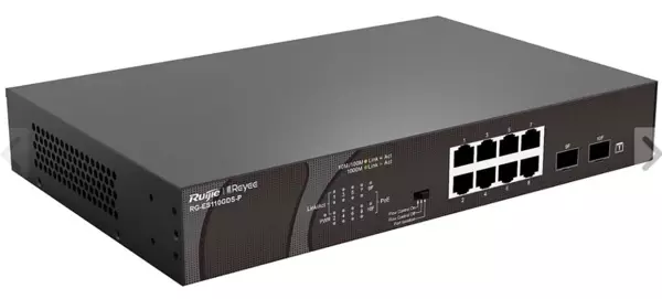 Ruıjıe Ruıjıe 8-Port 120W Full Poe Rg-Es110Gds-P Gıgabıt Poe Swıtch - Image 1