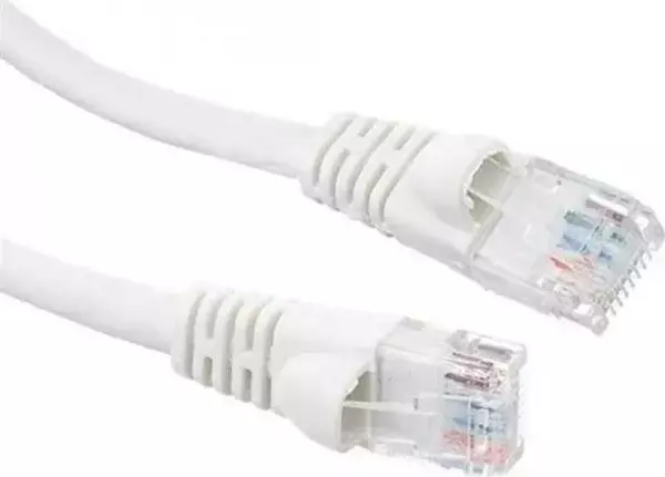 Ods 2M Cat6 Utp Lszh Saf Bakır Beyaz Patch Kablo - Image 1