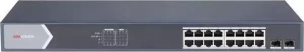 Hıkvısıon Hıkvısıon 16Port 130W Full Poe Ds-3E1518P-Eı/M Gıgabıt 1X-Uplınk,1Xsfp Yönetilemez Switch Rack Mount - Image 1