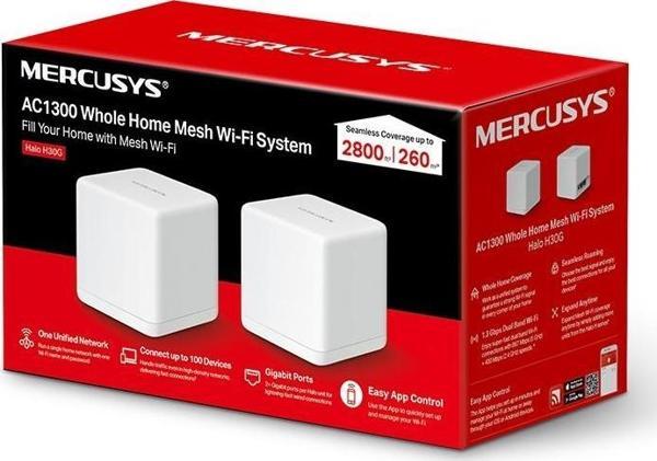 Mercusys Halo H30G Ac1300 Mesh Menzil Genişletici - Image 1