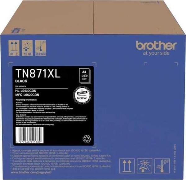 Brother Tn871Xlbk 12.000 Sayfa Siyah Toner - Image 1