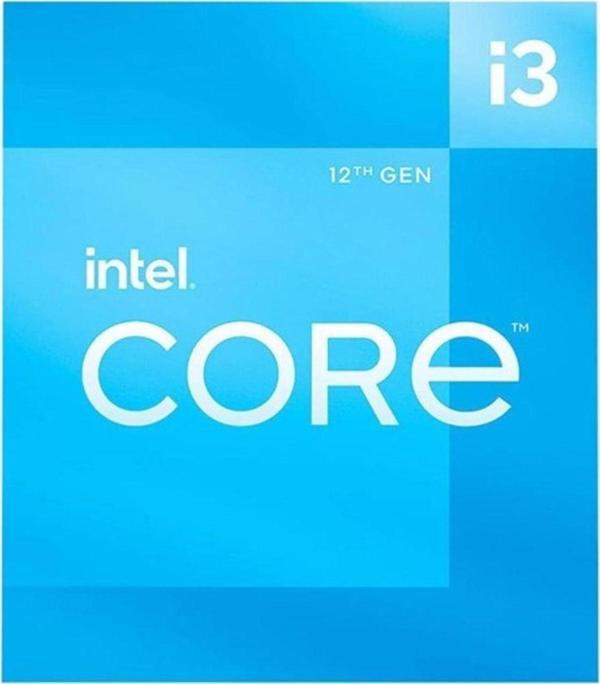 Intel Core İ3 12100 17Mb 4Çekirdekli O/B Uhd Vga 1700P 58W Kutusuz+120Mm Sıvı Soğutmalı Fan - Image 1