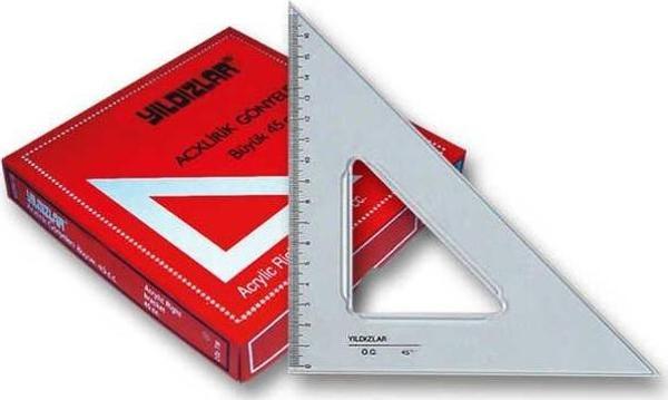 Yıldızlar Gönye Akrilik Büyük 26 cm 45 cc - Image 1