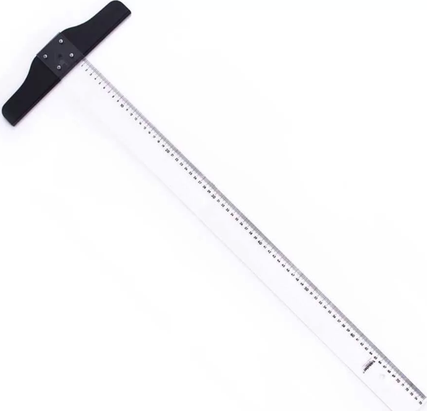 Yıldızlar Plastik T Cetveli 75 cm - Image 1