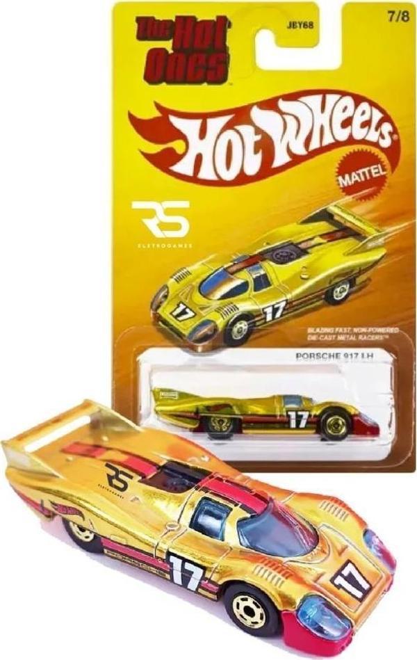 Hot Wheels The Hot Ones Die Cast Tekli Arabalar JBY68 -  PORSCHE 917 LH JBY75 - Image 1