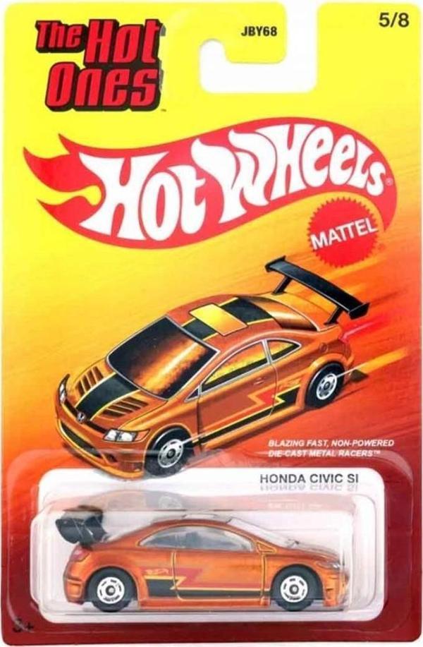Hot Wheels The Hot Ones Die Cast Tekli Arabalar JBY68 -  HONDA CIVIC SI JBY73 - Image 1