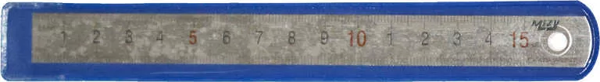 Mizy 15 cm Çelik Cetvel - Image 1
