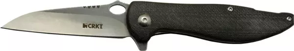 Crkt Lotus 1265 BK Siyah Kamp / Outdoor Çakı 18cm - Yarı Otomatik, Kemerlikli, Kutulu - Image 1