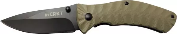 Crkt İncendor 2078 Gri Kamp Çakı 17,5cm - Manuel, Plastik Sap, Kemerlikli - Image 1