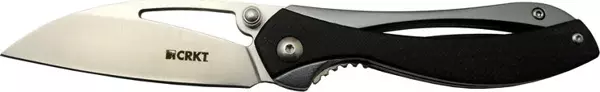 Crkt Pleroma 821A BK Kamp / Outdoor Çakı 18cm - Manuel, Kemerlikli, Kutulu - Image 1