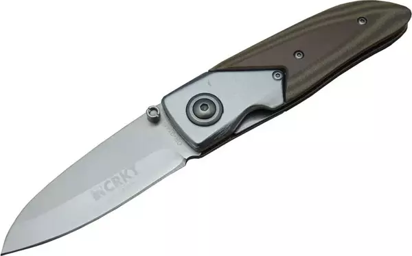 CRKT CR 0145 Kamp Çakı 18 cm - Ahşap Saplı, Kılıflı, Kutulu - Image 1