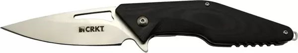 Crkt Division  4415 BK Siyah Kamp / Outdoor Çakı 21cm - Yarı Otomatik, Kemerlikli, Kutulu - Image 1