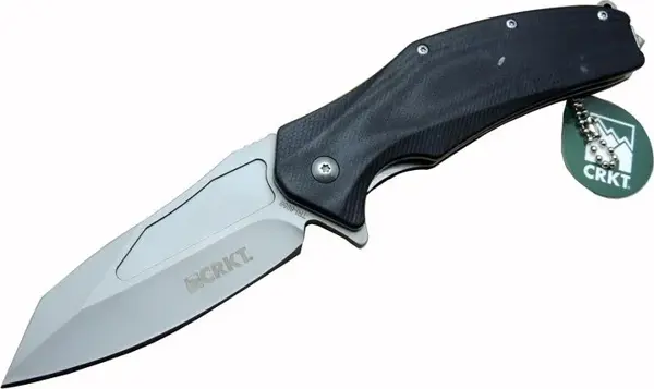 CRKT Trilange TRI 8956 Outdoor Çakı 22 cm - Kaymaz Sap, Otomatik, Cam Perçin - Image 1