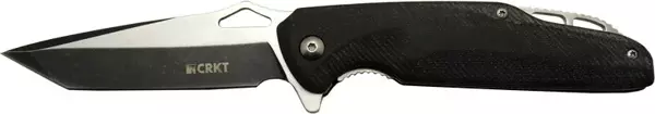 Crkt Predator 706 CBK Siyah Kamp / Outdoor Çakı 21cm - Yarı Otomatik, Kemerlikli, Kutulu - Image 1