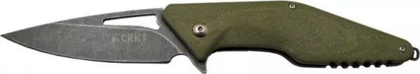 Crkt Dıvısıon 4415 GRN Kamp / Outdoor Çakı 21 cm - Yarı Otomatik, Kemerlikli, Kutulu - Image 1