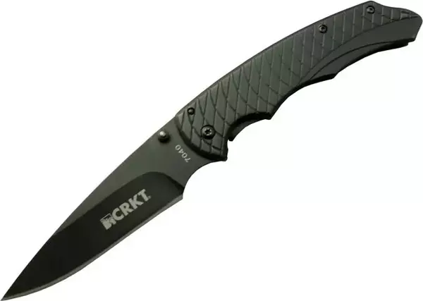 Crkt CR 7040 Siyah Kamp / Outdoor Çakı 22cm - Manuel, Kemerlikli, Kutulu - Image 1