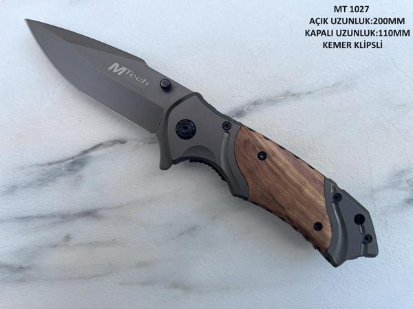 Mtech Mt-1027 Katlanır Yarı Otomatik Çakı - Image 1