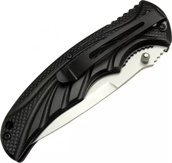 Mtech Handsome 451 Gri Kamp Çakı 21cm - Yarı Otomatik, Kemerlikli - Image 1